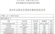 我院学生在广西第三届大学生艺术展演活动中喜获佳绩